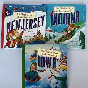 The 12 Days of Christmas-New Jersey Indiana & Iowa (So3) Great Classroom Gift!